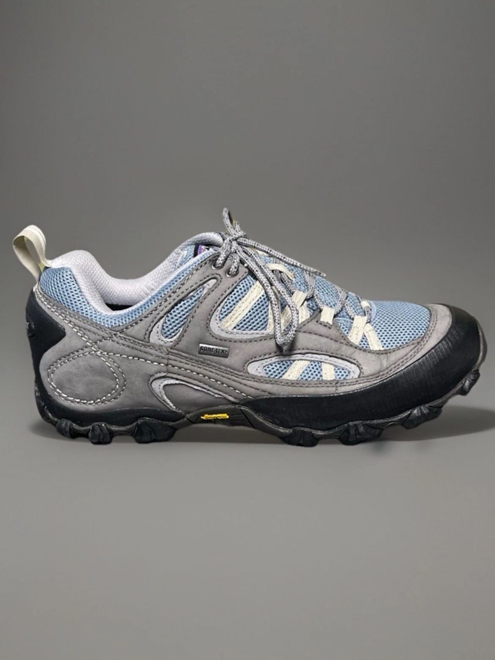 Patagonia Drifter A/C GTX Women's Waterproof Hiking Shoes Gray/Blue Size 11